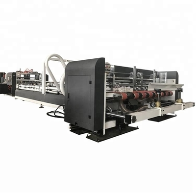 Máquina ondulada automática de Gluer do dobrador da caixa para a caixa