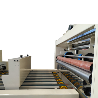 Dobrador giratório de alta velocidade Gluer Slotter de Flexo Inline com cortador de dado