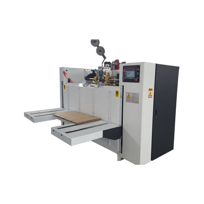 Movimentação servo dobro industrial da máquina semi automática do grampeador da caixa de 2600 caixas